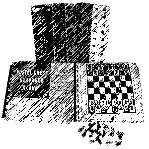 Special postal chess recorder albums were designed to play these games