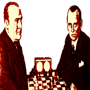 Alexander Alekhine defended successfully against Efim Bogoljubov.