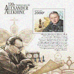Alexander Alekhine was detained in Germany during World War I