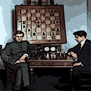Alexander Alekhine joined the posse chasing after Capablanca's World Championship