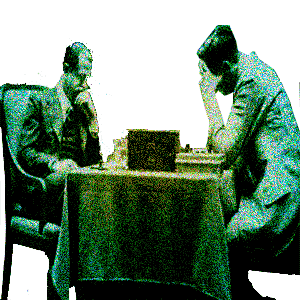 Jose Raul Capablanca edged out Max Euwe in a tight encounter