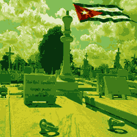 Jose Raul Capablanca's final resting place in Havana, Cuba.