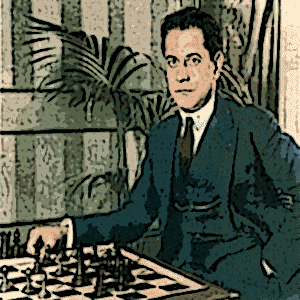 Jose Raul Capablanca spent the war years in the United States, Cuba and South America