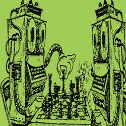 Chess Computers competed against each other in tournaments