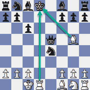 10.Bg5! is a double check and it's checkmate next move