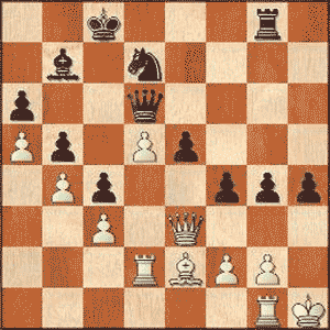 Game position after 31...f4!