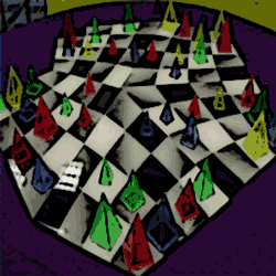 Chess Variants: Martian Chess for five players