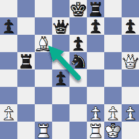 Chess Strategy: Tactics can make you or break you - White wins material with 25.Bc6!