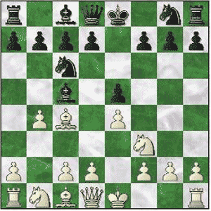 Game position after 4.b4